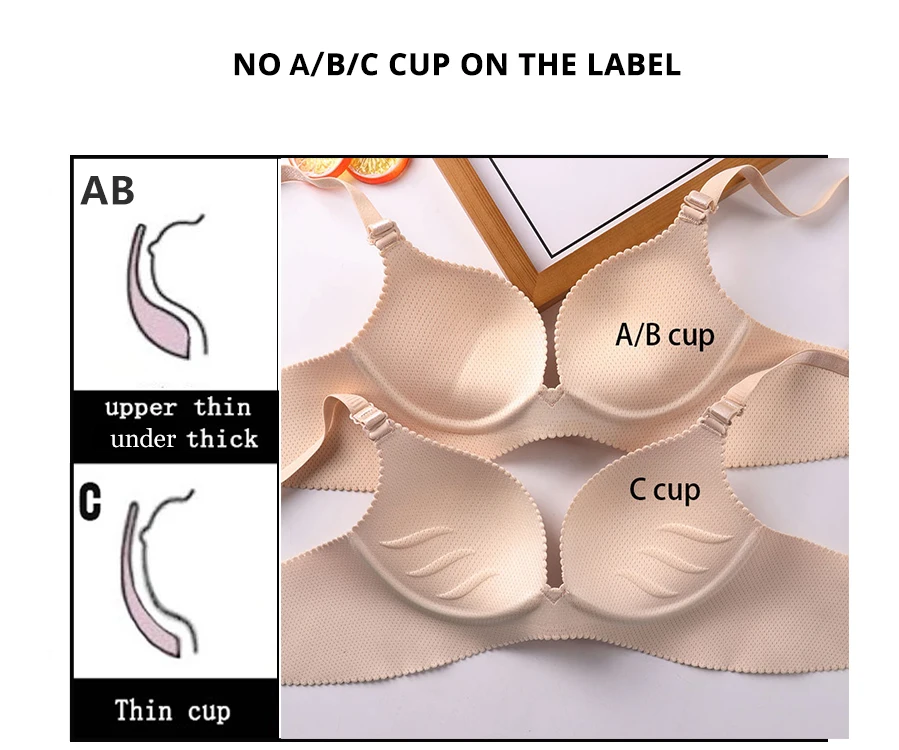 Sexy Deep U Cup Bras For Women Push Up Lingerie Seamless Bralette Backless Plunge Intimates Female Underwear 2021 image 2