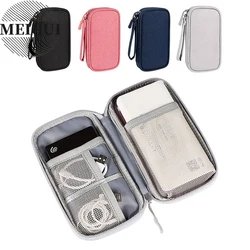 Portable digital product storage bag USB data cable organizer earphone charging box bag waterproof travel storage bag