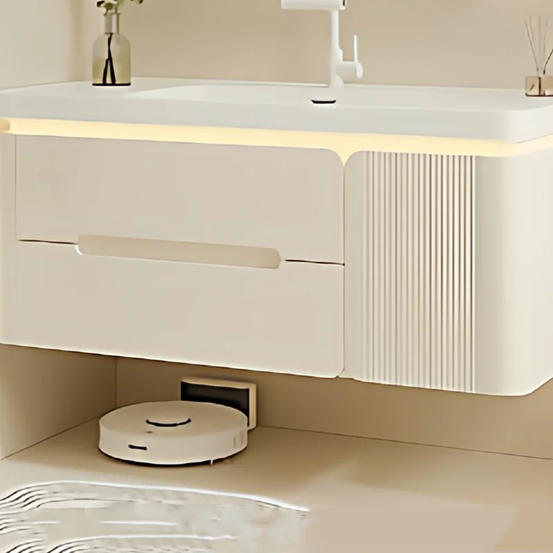 Modern Drawers Bathroom Cabinet Paper White Luxury Partitions Display Toilet Cupboard Organizer Archivadores Trendy Furniture