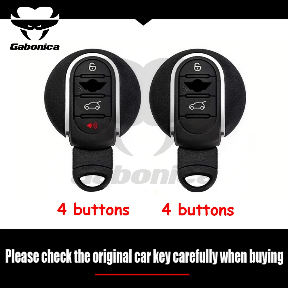 For BMW Mini Cooper Zinc Alloy Car Key Cover Countryman F54 Clubman F55 Hardtop F56 F57 F60 Car Key Full Package Protective Case