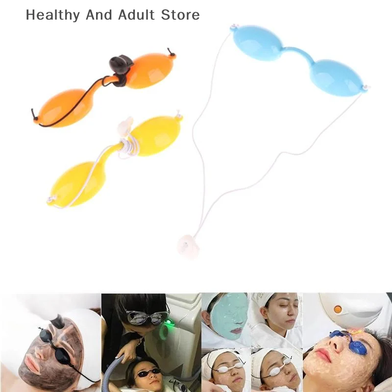 

1 шт., новый лазерный косметический инструмент, маска для глаз, очки, фотонное омоложение, маска для глаз, загорание от солнца, утолщенный силиконовый чехол