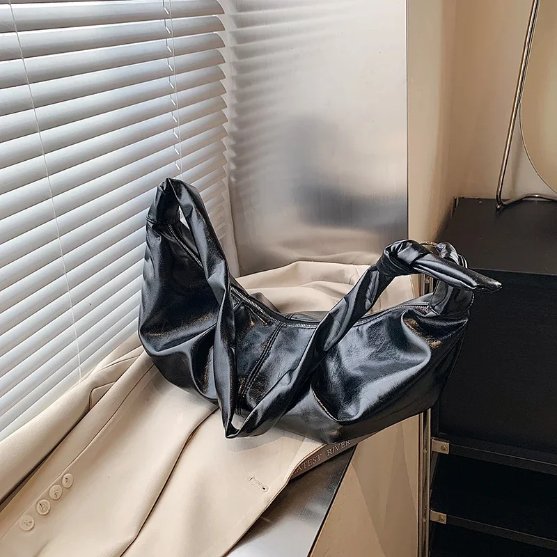 2024 بولي PU بلون حار بيع الأفاق حقيبة كروسبودي سستة شعبية موضة حقيبة كتف نسائية لينة تنوعا حقيبة يد بسيطة