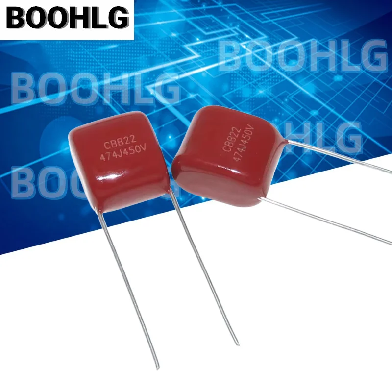 10 szt. Kondensatora CBB22, 474J 450V, P10MM 474K 450V 0.47UF 470NF