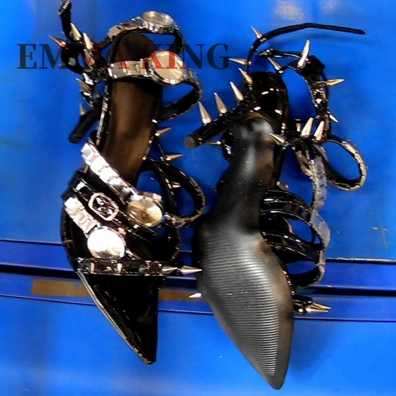 Sandal Stiletto Ujung Runcing  - Leather Watch Strap ulasan dan harga