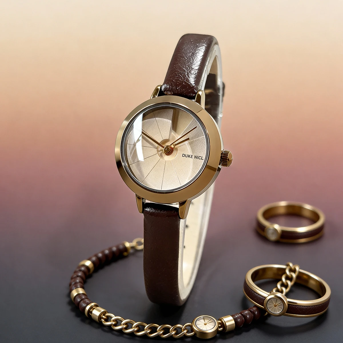 

Модные аналоговые универсальные кварцевые часы с тонким кожаным ремешком, женские часы с круглым циферблатом, наручные часы для женщин, Reloj Mujer