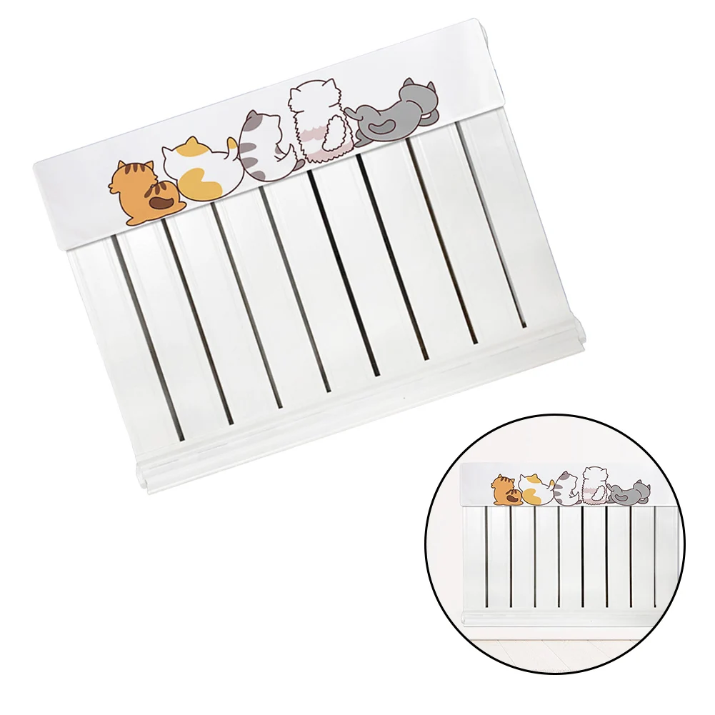 Interior Design Home Decoration Radiator Dust Cover Floral Patterns Vertical Decoration Gentle Touch Fabric Modern Home Decor