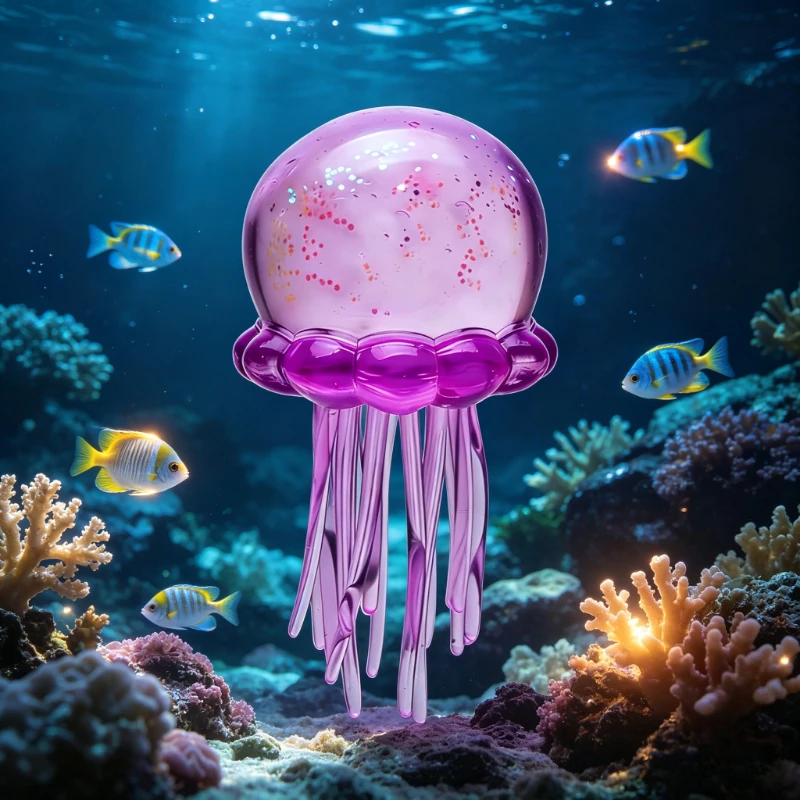 

Needohed Fuzz Ball Jellyfishes Squishy Blind Box Bags Series Suitable For People Under Pressure Stress Relief Relax Squeeze Toy