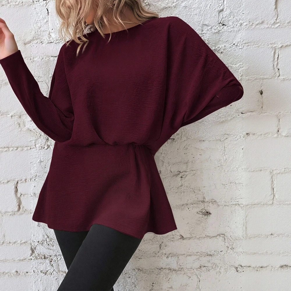 

Осенняя маленькая рубашка стандартного кроя с высоким воротником в повседневном стиле, женский топ без украшений, модная удобная верхняя одежда