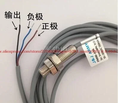 100% NEW FM08-01NS Metal Proximity Switch Length 30mm Counting Sensor
