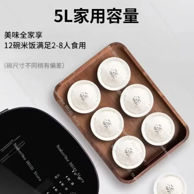 Home kitchen 5l large capacity ih induction rice cooker household electric rice cooking pot with iron kettle inner pot - view 4
