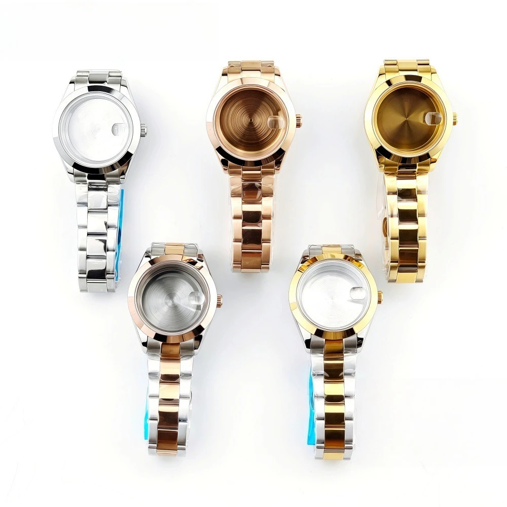 

Корпус 39 мм со скошенной апертурой, ремешок для часов, сапфировое стекло, модифицированный nh35/nh36, аксессуары для механических часов