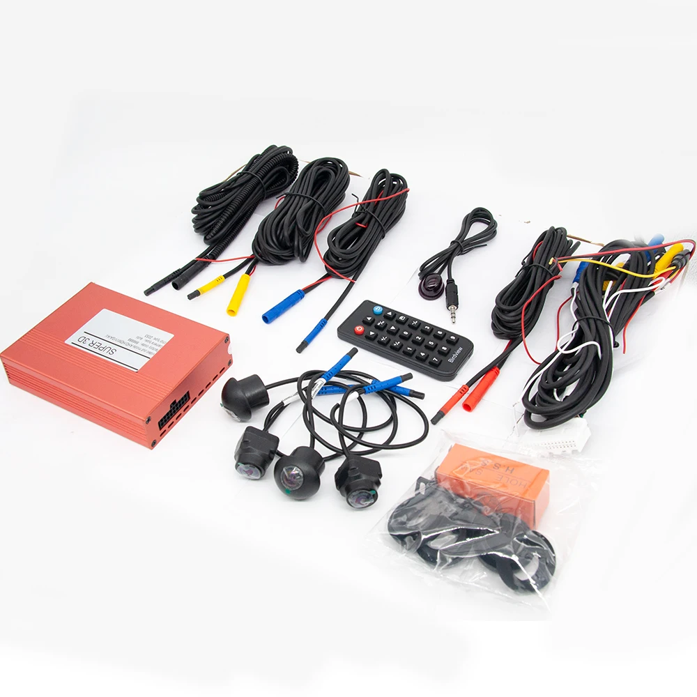 Hot Sale Night View Car Reversing Aid System Universal 3D 360 Degree Bird View System Car