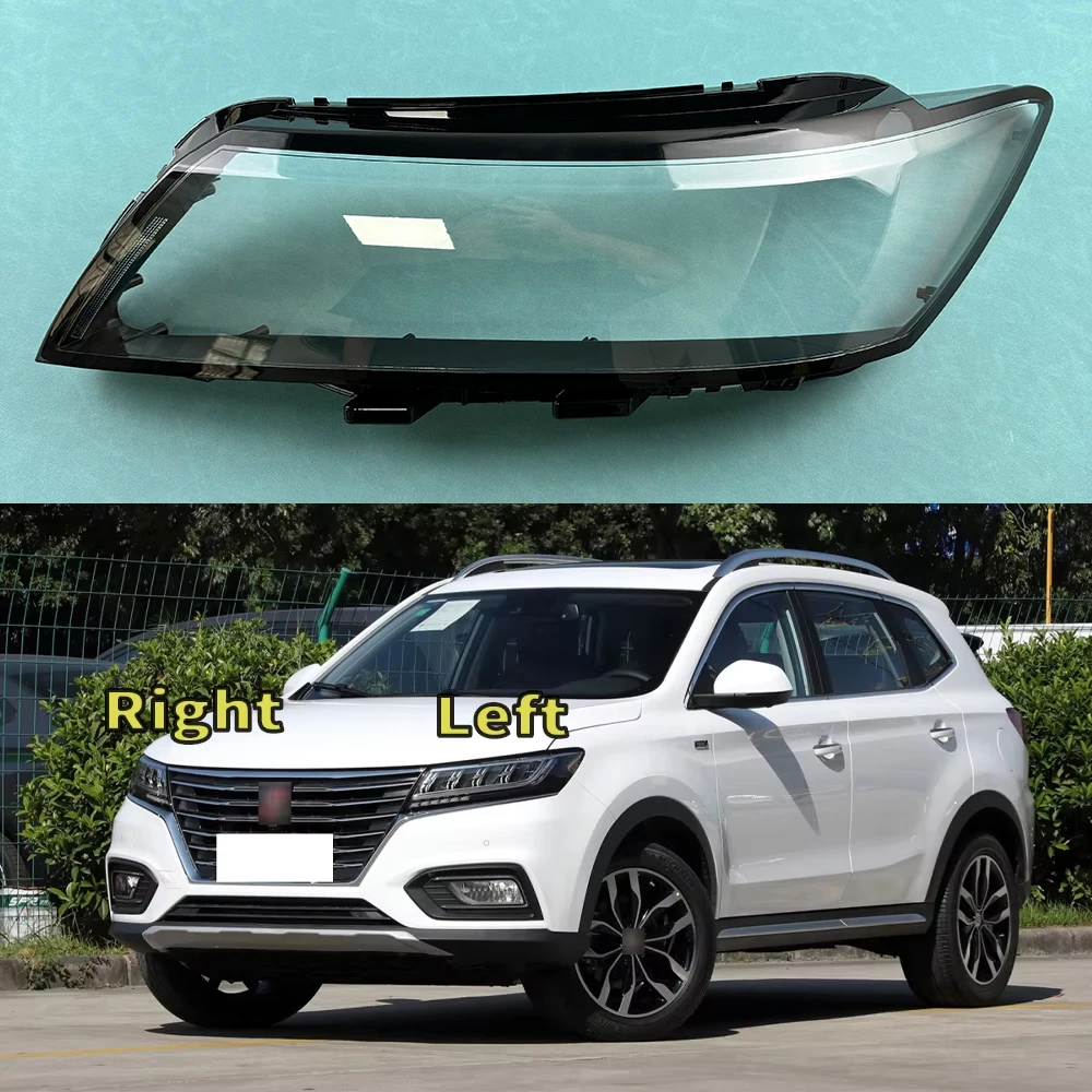 

For Roewe RX5 2016 2017 2018 2019 Car Front Headlight Cover Auto Headlamp Lampshade Lampcover Head Lamp light glass Lens Shell