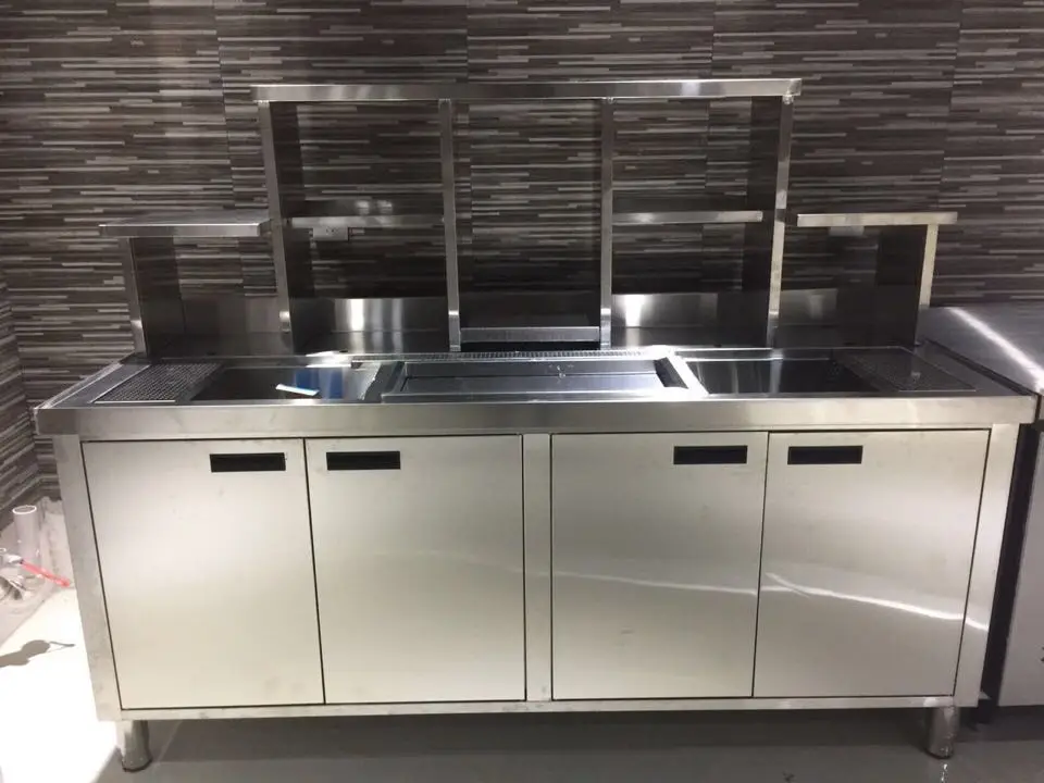 Automatic Stainless Steel Bubble Tea Machine for Hotel & Restaurant Milk Tea Shop Preparation Includes Refrigerator Feature