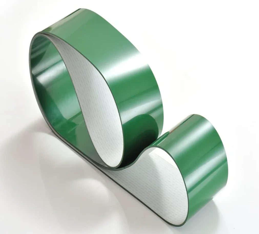 Customized-green pvc conveyor belt industrial driving bet