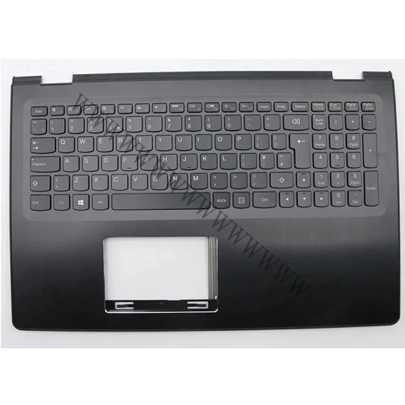 Hdfor lenovo yoga 500 15 isk ikb flex3 15 1570 1580 capa inferior base inferior carcaça caso superior apoio para as mãos capa superior teclado housi
