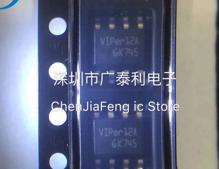 

10PCS~500PCS/LOT VIPER12ASTR VIPER12A SOP-8 New original