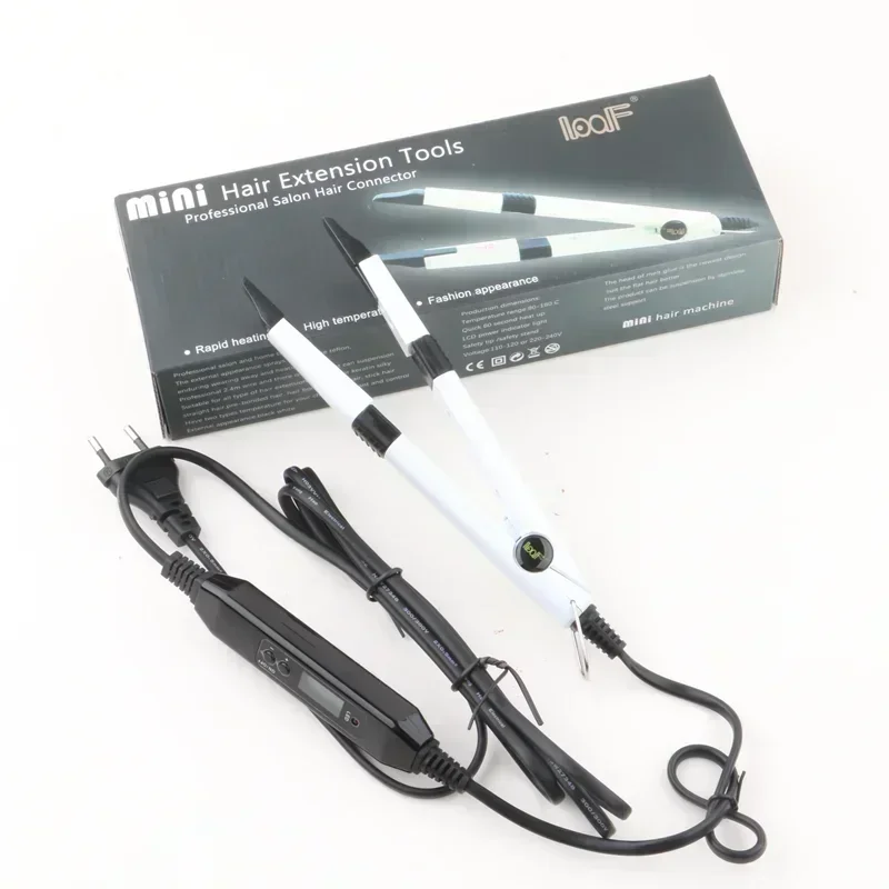 Heat Hair Connector Temperature Controllable Heating Iron Heat Keratin Hair Extensions Tools LCD display Fusion Mini Iron / hots