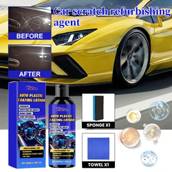Car Plastic Restorer Back To Black Gloss Car Cleaning Plastic Leather Restore Auto Polish And Repair Coating Renovator Products