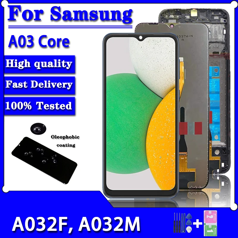 Wysokiej jakości do Samsung A03 Core A032 A032F wyświetlacz LCD z ekranem dotykowym Digitizer SM-A032F/DS LCD