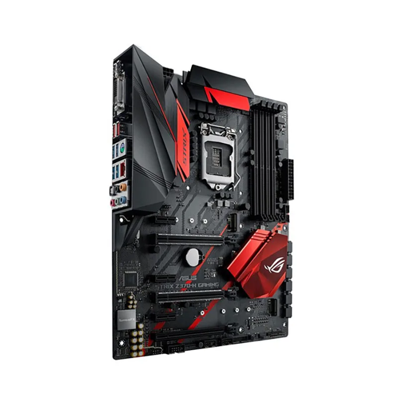 Imagem -03 - Asus-rog Strix Z370-h Gaming Desktop Intel Z370 Z370m Placa-mãe Ddr4 Lga 1151 Usb 3.0 Sata3