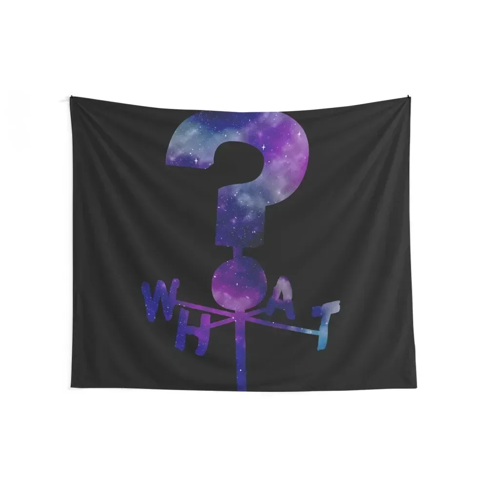 The Mystery Shack Question Mark Weathervane Tapestry Wall Decor Hanging Bathroom Decor Wall Carpet Tapestry