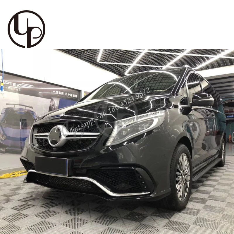 

STLFV Class W447 Car Bumpers for Vito V250 V260 V220 Auto Body Systems Bodykit pp Material Front Bumper Rear Bumpers Eurocar Sty