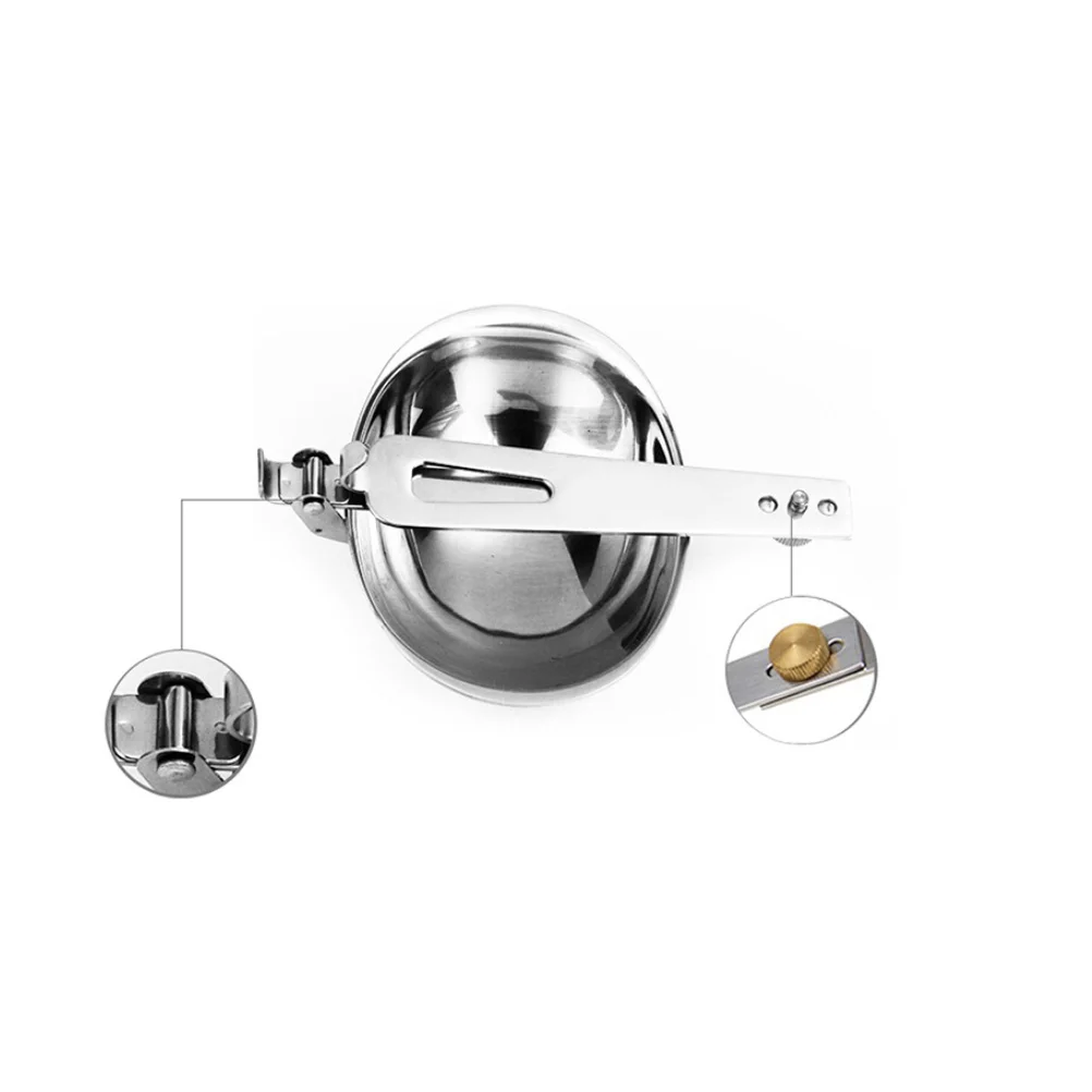 

Outdoor Soup Ladle Premium Stainless Steel Foldable Design Perfect for Cooking Serving Traveling Outdoor Soup Ladle