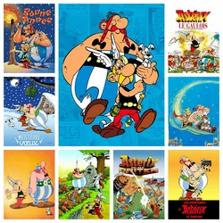 Pittura diamante Asterix francia Classic Comic trapano completo punto croce Anime mosaico ricamo decorazioni per la casa per la camera dei bambini