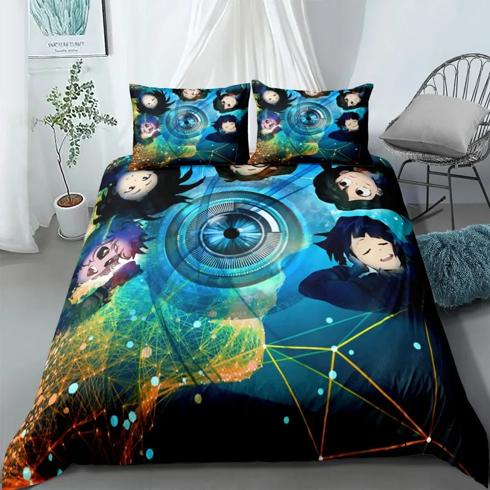 2024 Comics Art Duvet Cover Set UK Single Double Queen US Twin Full King Size Among Bed Linen Set