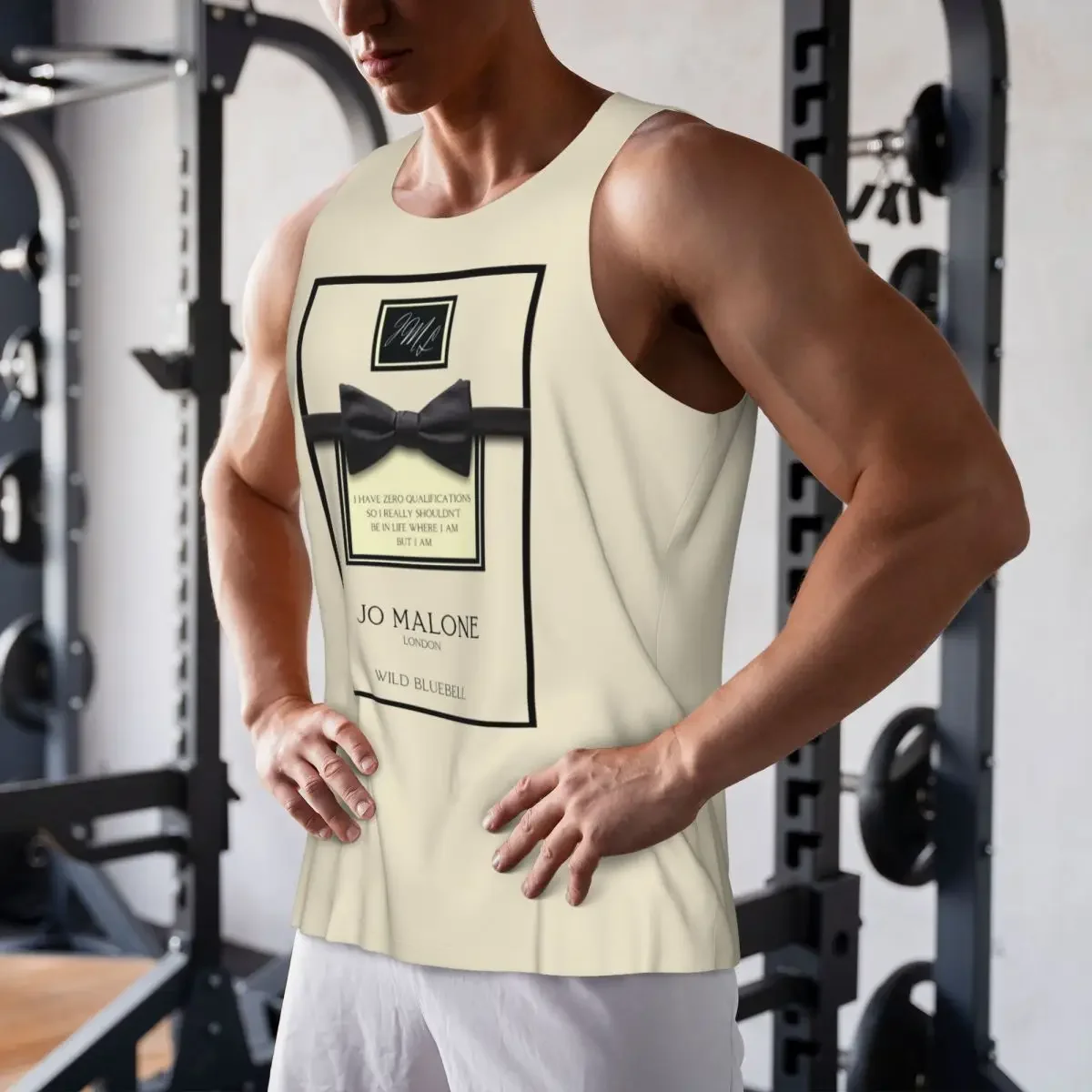 Quick Dry Jo Malon Gym Tank Muscle Sleeveless Shirt Bodybuilding Breathable Vest