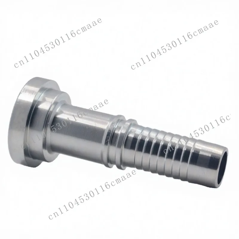 Flanged hydraulic hose connector 87311 3000PSI 87312 6000PSI Carbon steel crimp hydraulic connector for excavator hose assemblie