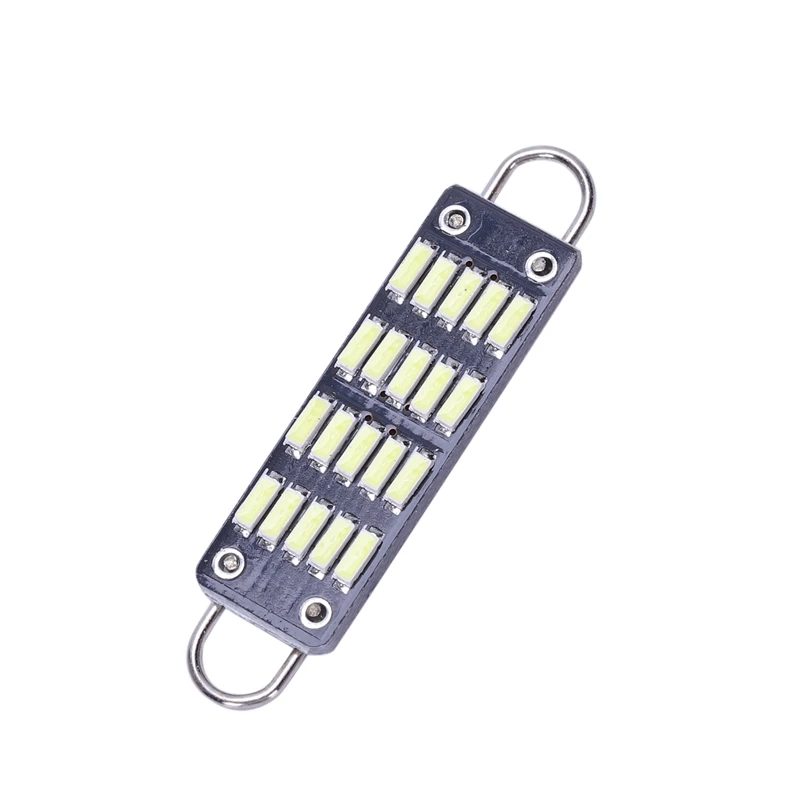 Żarówka girlandy Led jasna biała 44Mm, sztywna pętla 20 Smd 1.73 Cal wewnętrzna mapa Led 561 562 567 564, opakowanie 4 sztuki