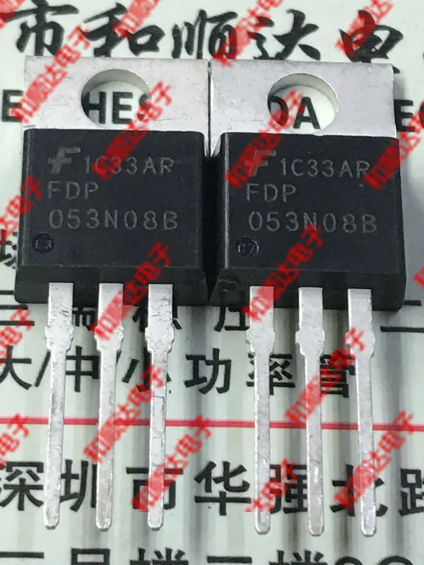 

Оригинальный новый / 5 шт./ FDP053N08B TO-220 80V 120A