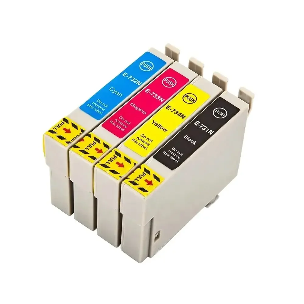 T73N 73N T0731N T0732N T0733N T0734N T0731HN Premium Color Compatible Ink Cartridge for Epson Stylus CX3900 TX103 TX220 TX300F