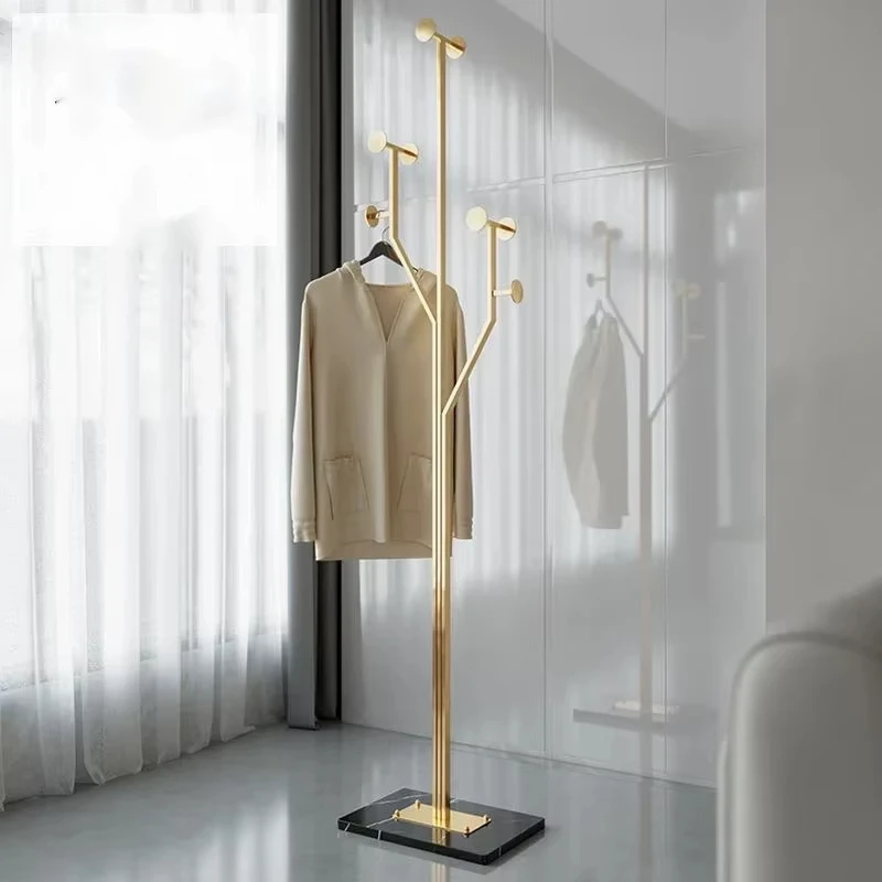 Nordic Creative Home Bedside Hanging Coat Hanger Bedroom Floor Standing Coat Rack Light Luxury Branches Clothes Hooks