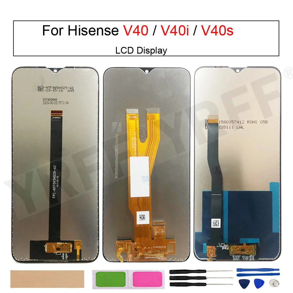 LCD Display for Hisense Infinity V40 V40i V40s HLTE229E,Touch