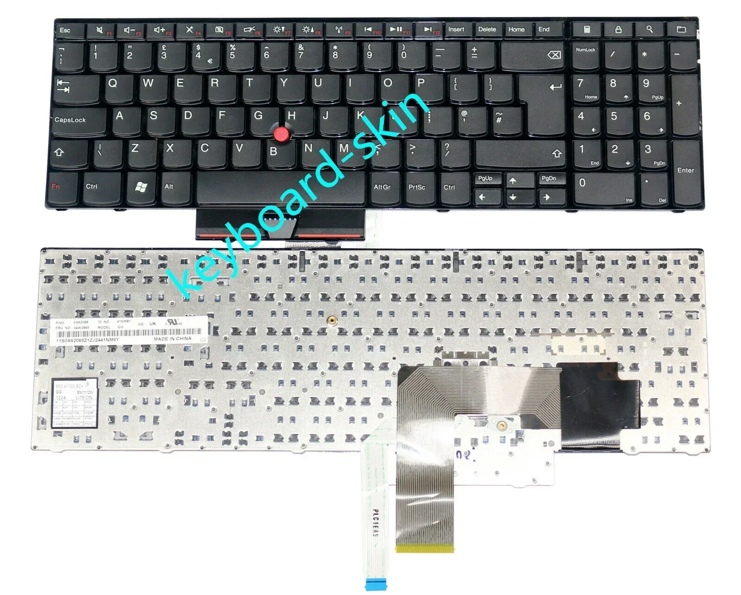 New UK/GB Keyboard for lenovo IBM Thinkpad Edge E520 E525 0A62068 04W0865 MP-10M36GB-442 0A62104 04W0901 series laptop