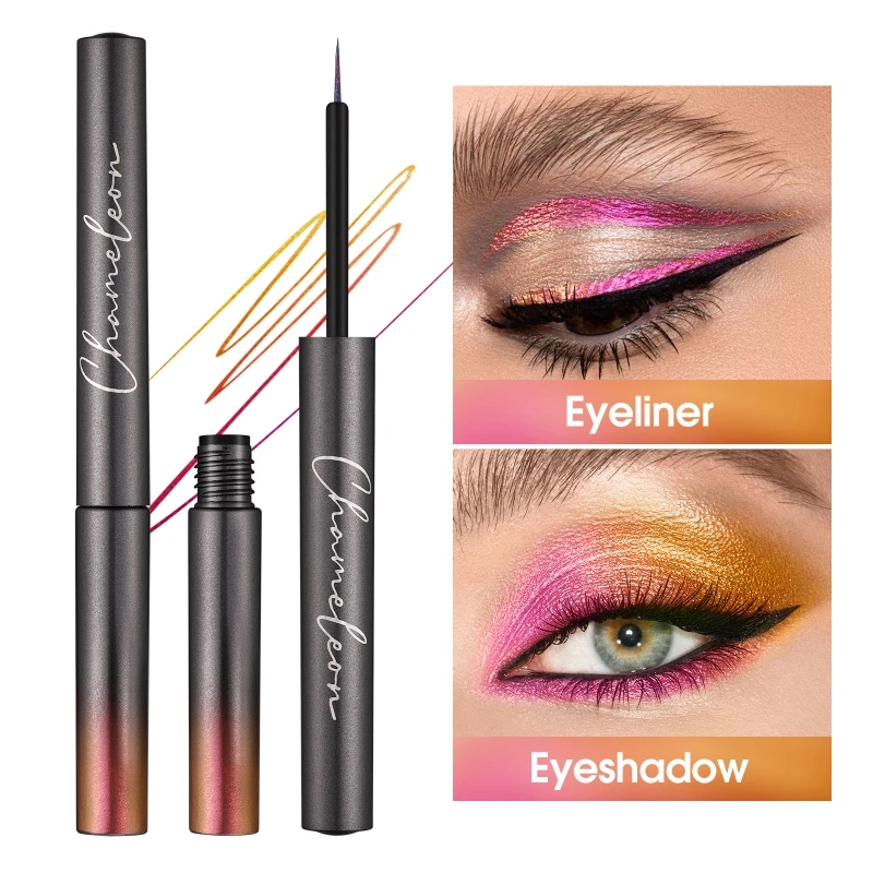 

6Pcs/Set Metallic Liquid Eyeliner Pen Sparkling Maquiagem Smooth Natural Eyes Makeup Anti Smudge Waterproof Glitter Shine Party