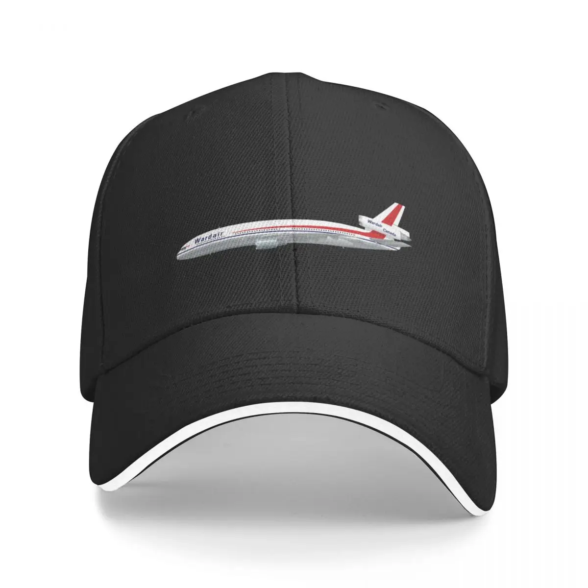 Wings In Uniform - DC-10 - Wardair Canada Baseball Cap Beach party Hat Luxury Hat Gentleman Hat Women Beach Fashion Men's