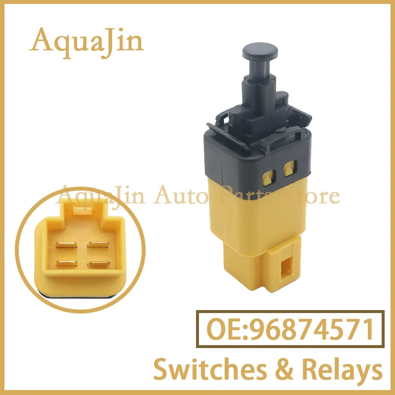 96874571 Brake Light Switch Back Lamp Stop For Chevrolet Aveo Sonic Optra Kalos Matiz Saloon Lova Sedan Daewoo 96440926 Auto Car