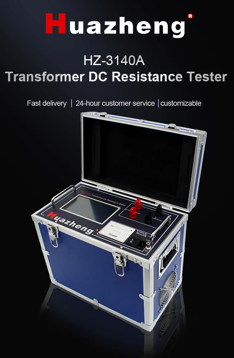 Transformer DC Current Winding Resistance Tester Digital DC Resistant Meter