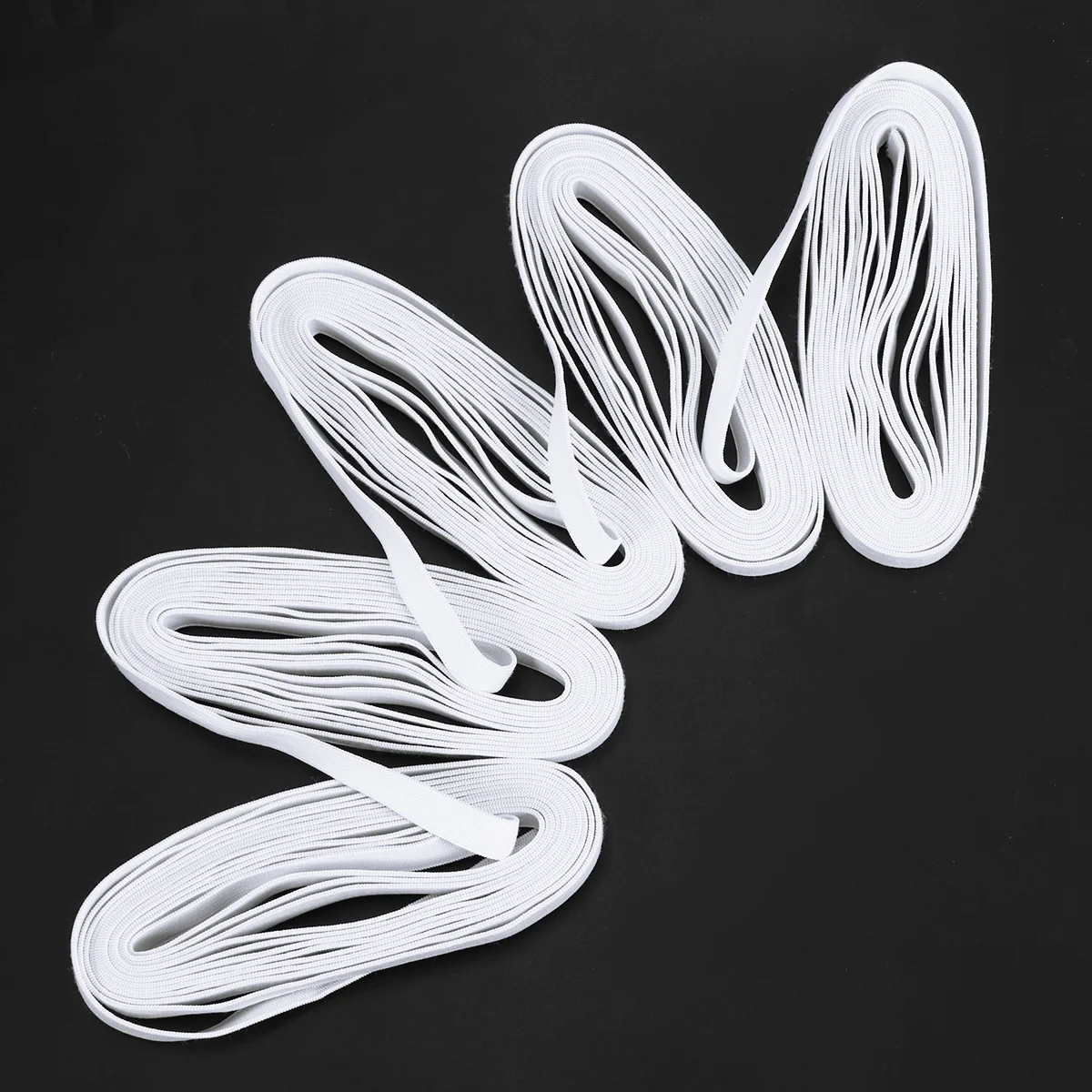 Heavy Stretch Eco-Friendly Elastic Band Thickened High Elasticity Durable Polyester Sewing Craft Elastic Spool for Waistband