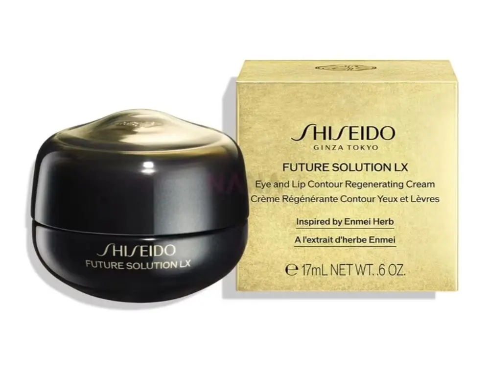 Shiseido Future Solution LX Total Crema para el contorno de ojos y labios 17 ml, cuidado de la piel japonés original, cuidado de la salud y belleza