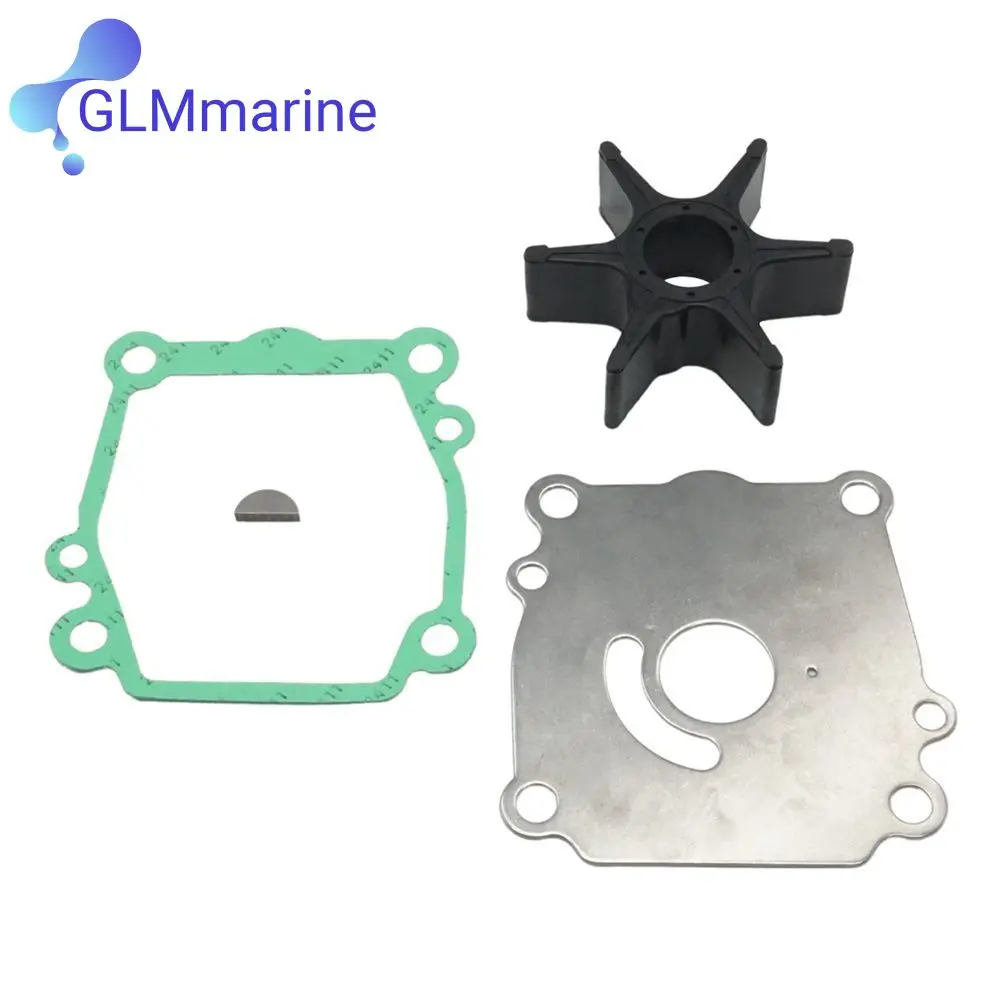 Water Pump Kit with Impeller for Suzuki Outboard Motor Cooling System 60HP 70HP 90HP 100HP DT 60-70 DF 90-100 17400-87E04