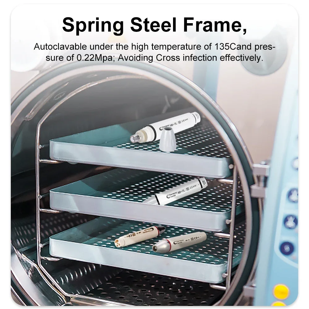 CYB013 Denspay Ultrasonics пьезоскалер наконечник стоматологическая светодиодная ручка подходит для EMS WOODPECKER UDS SATELEC DTE без кабеля