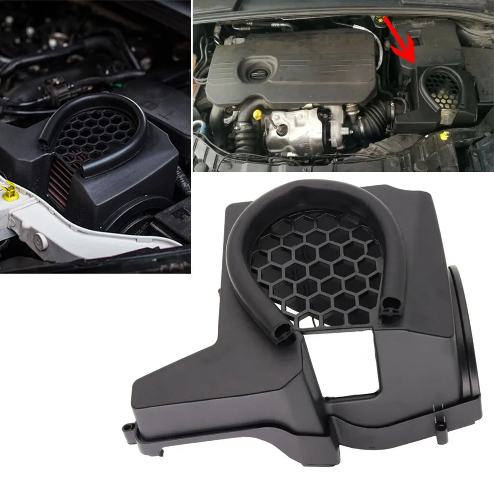 Airbox Air Intake Grille Black Hood Air Box Intake Filter Vent Cover Trim For Ford Focus MK3 Kug A Escape Air Cleaner Accessorie