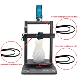 Artillery-Kit de courroie de synchronisation pour imprimante 3D, pièces détachées Sidewinder bronchX2 GT2, Genius/Pro axe X axe Y et courroie de synchronisation fermée