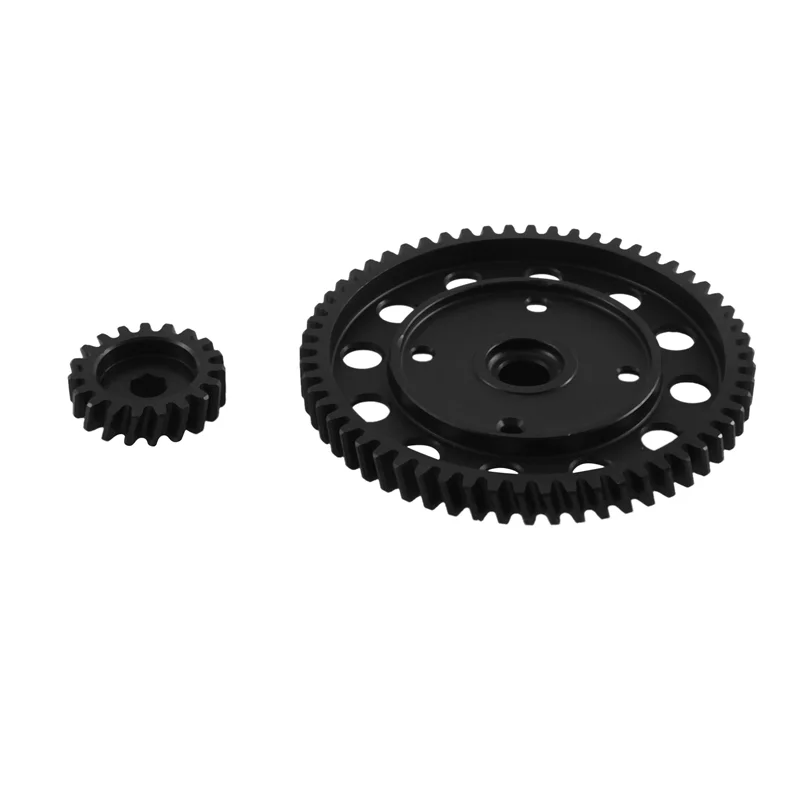 A45F-For 1/5 Losi 5Ive-T ROVAN LT KM X2 DDT FID RACING TRUCK RC CAR PARTS,Medium Differential Gears 58T Or 19T Gear