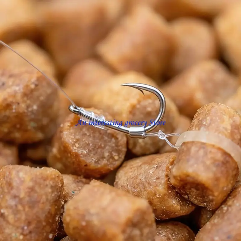 

652D Tackle Accessories Pre Tied Rigs Barbed Hook Method Feeder Rigs for Lake River